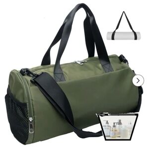 Olive Green Women's Travel Duffel Bag
